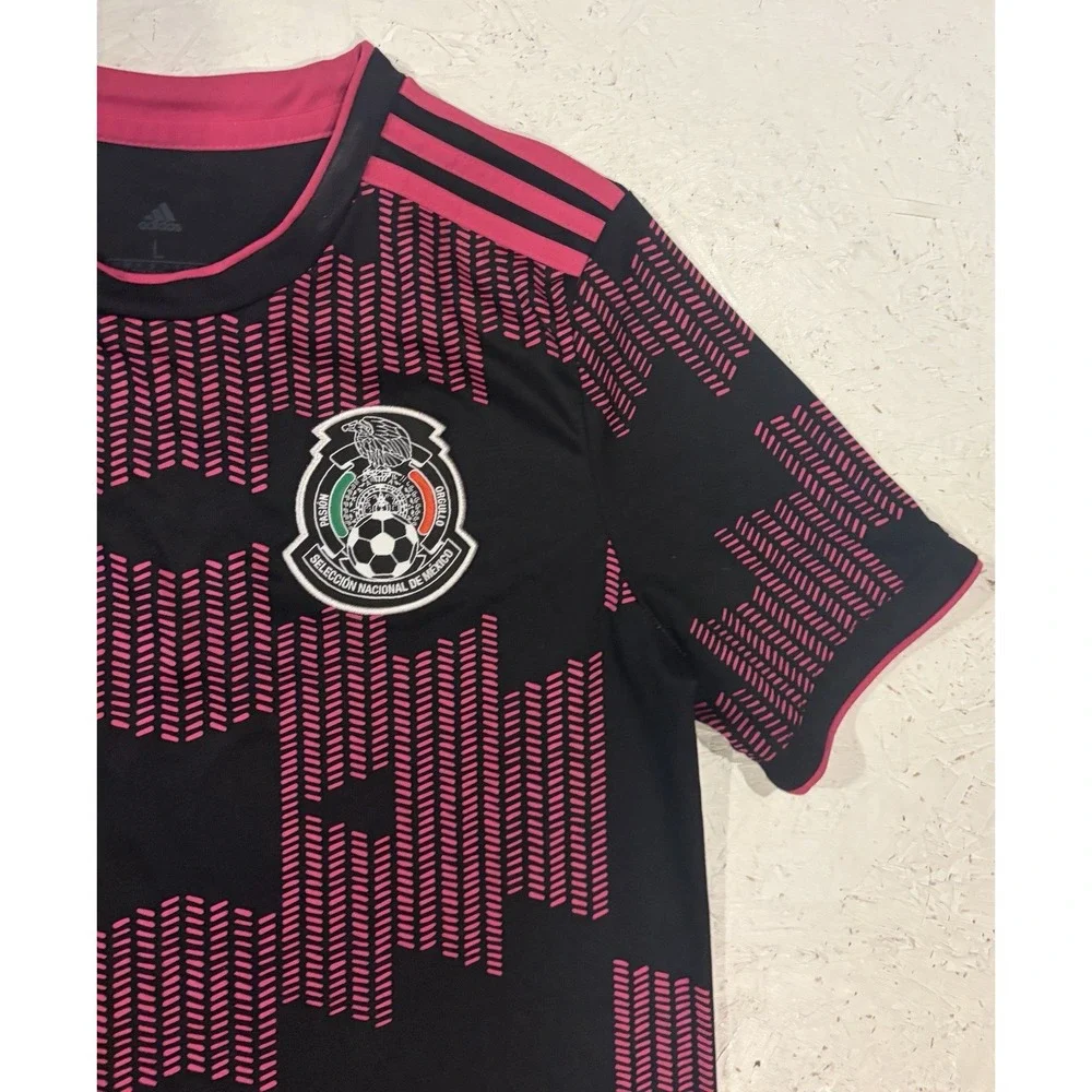 Adidas Mexico National Team 2021/22 Home Kit Soccer Jersey Youth L Mens S